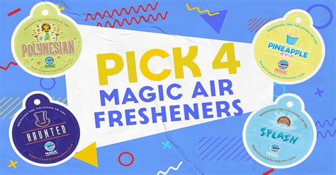 Unleash your inner child with Magic Candle Company air fresheners